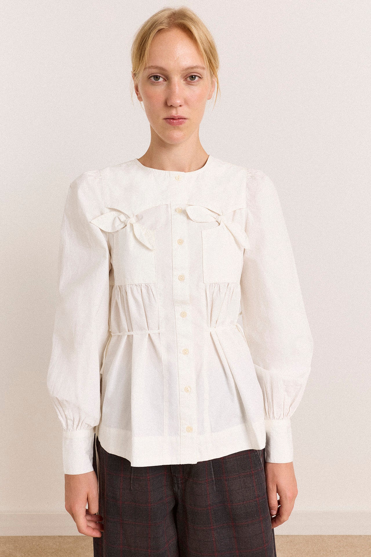 Lettie Bow Detail Blouse