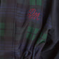 Liu Raincoat Navy Check