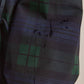 Liu Raincoat Navy Check