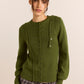 Marla Wool Cashmere Blend Cardigan - Green