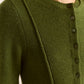 Marla Wool Cashmere Blend Cardigan - Green