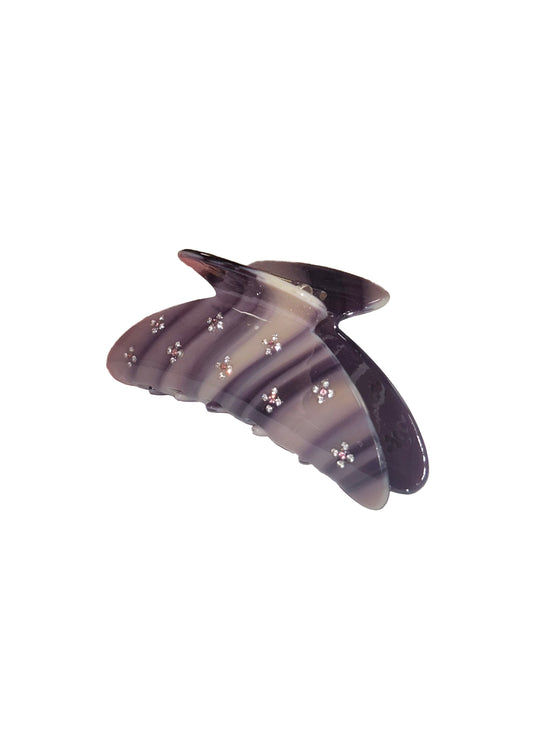 Marble Sparkle Hair Clip