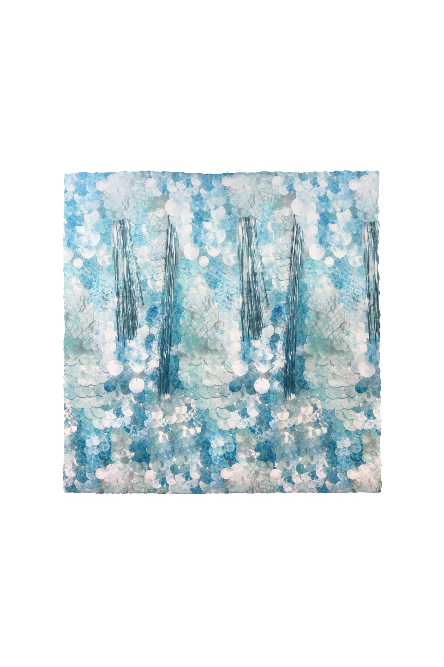 Seashell Sparkle Mesh Scarf