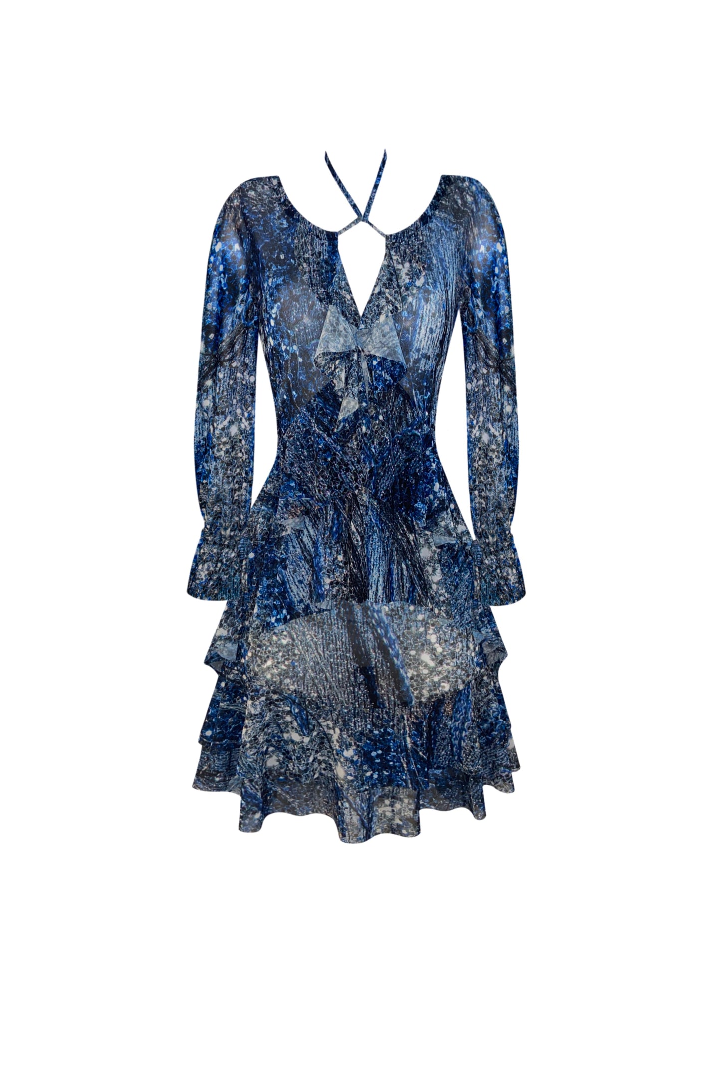 The Moonlight Dress in Lunar Sparkle