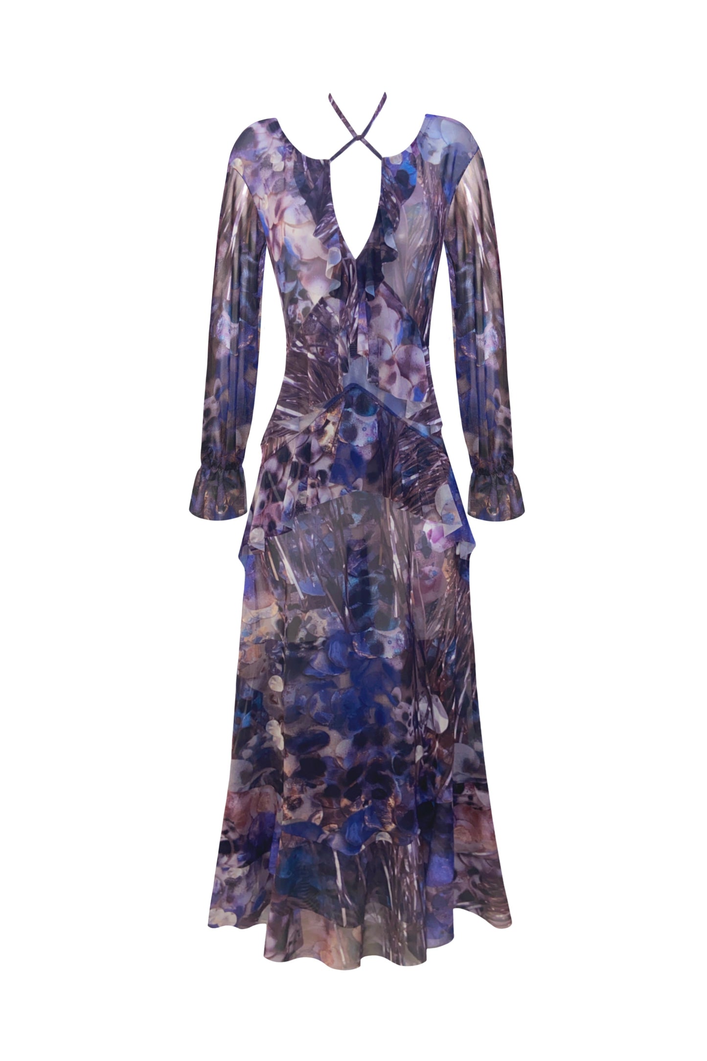The Moonlight Dress in Purple Haze