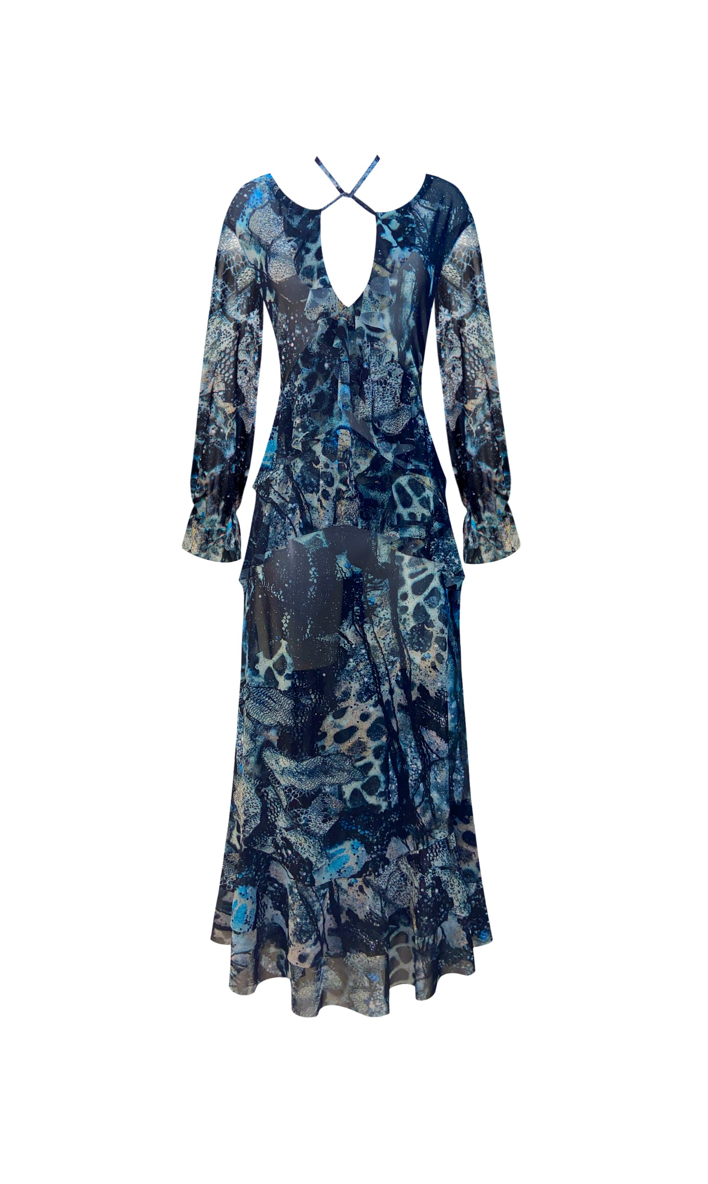 The Moonlight Dress in Mystic Fog - Preorder Item