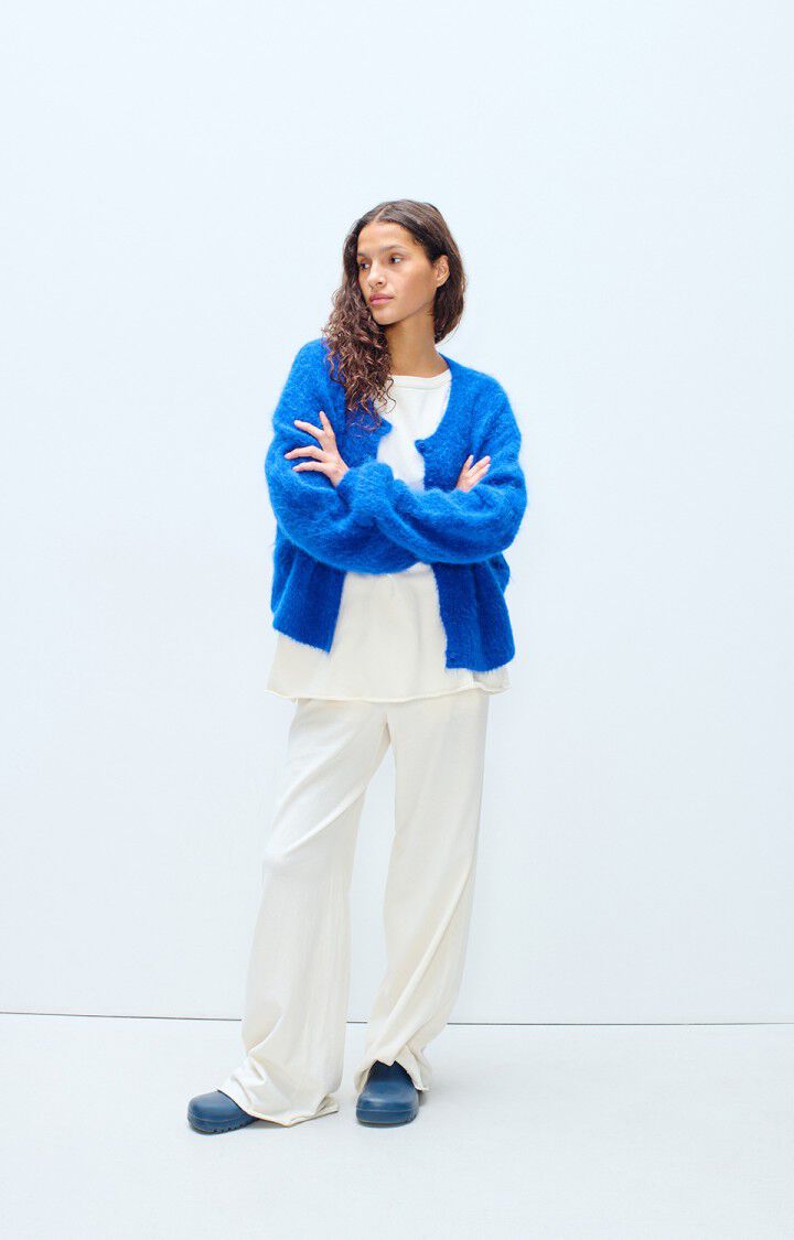 Niby Cardigan - Royal Blue Marl