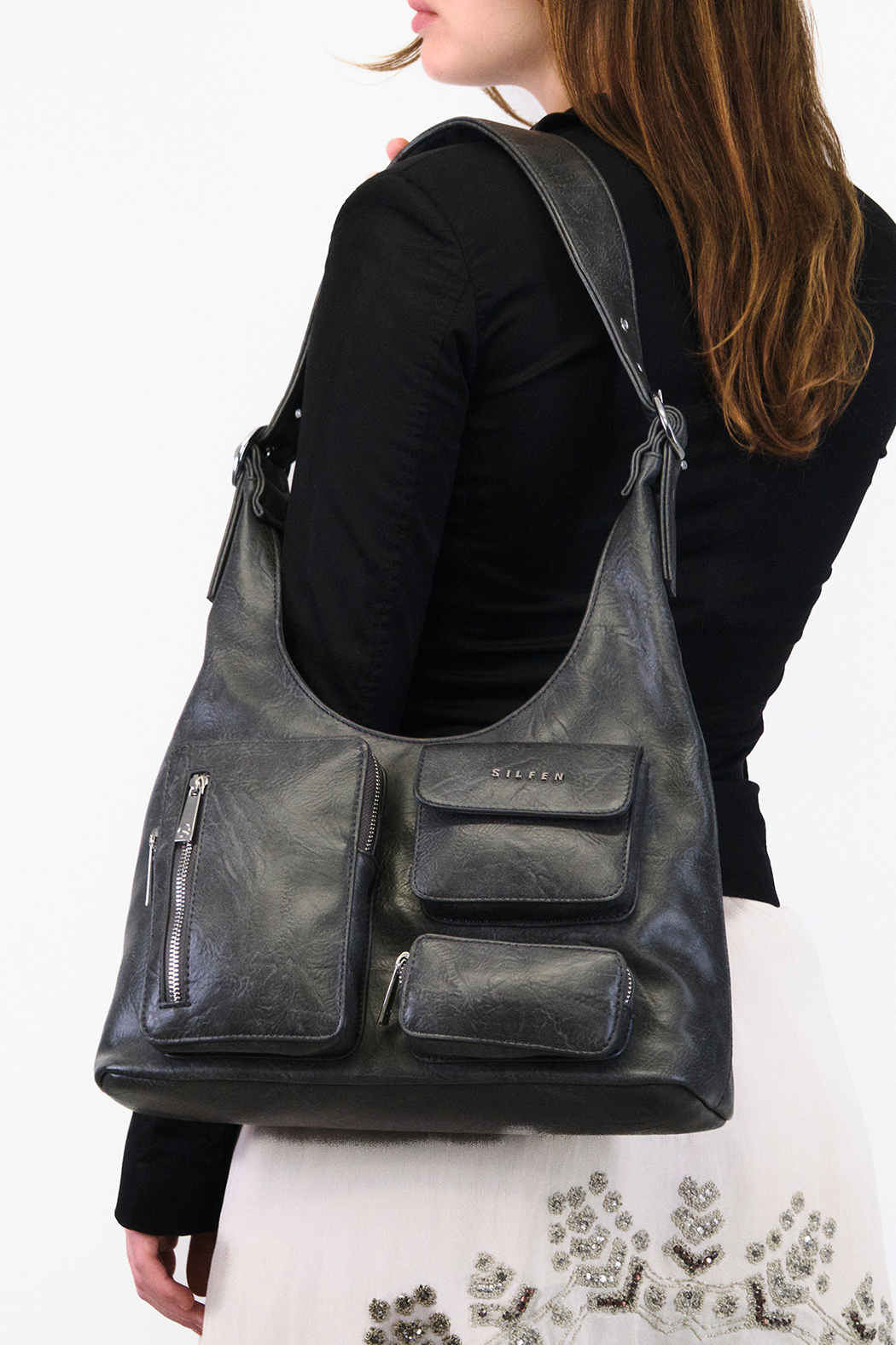 Nora Crossbody Bag - Gravel