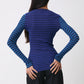 Elise Stripe Long Sleeve Top