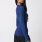 Elise Stripe Long Sleeve Top
