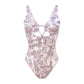 The Knot Swimsuit in Pink Seashell