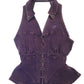 Denim Corset Vest Top