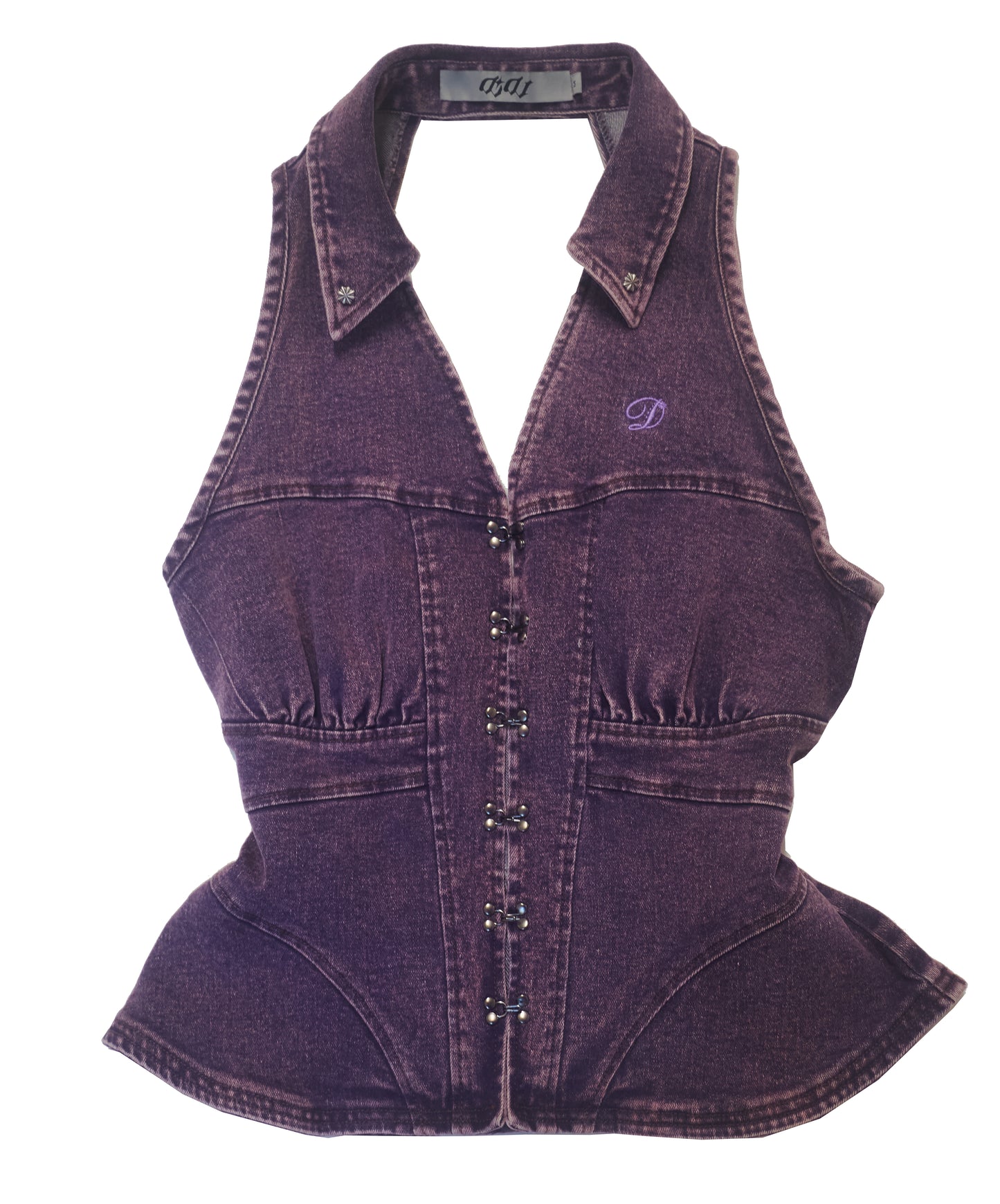 Denim Corset Vest Top