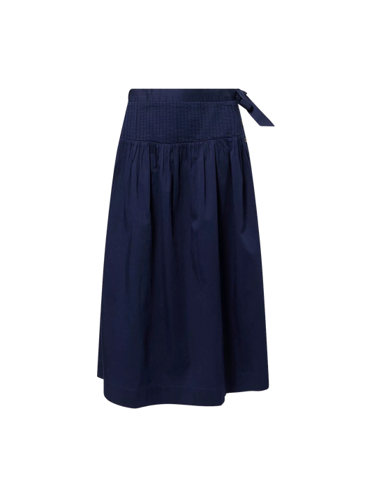 Josie Midi Skirt Navy