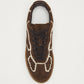Tb.490 Crochet Chocolate Leather Sneakers