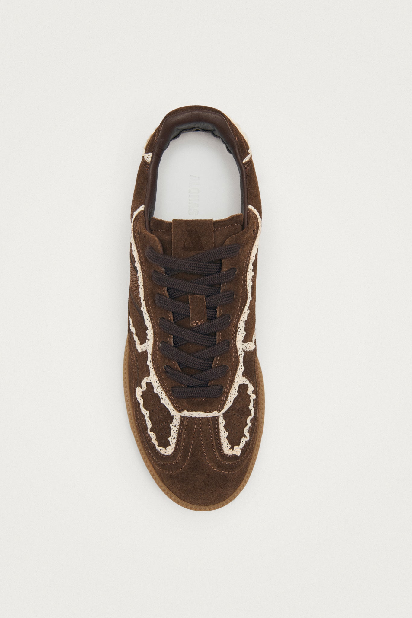 Tb.490 Crochet Chocolate Leather Sneakers