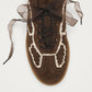 Tb.490 Crochet Chocolate Leather Sneakers