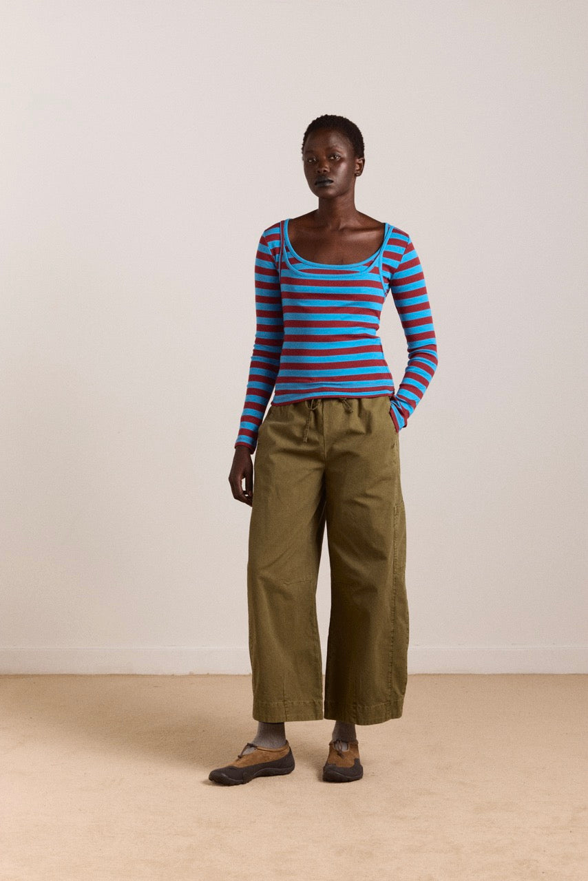 Felix Twill Trousers Olive