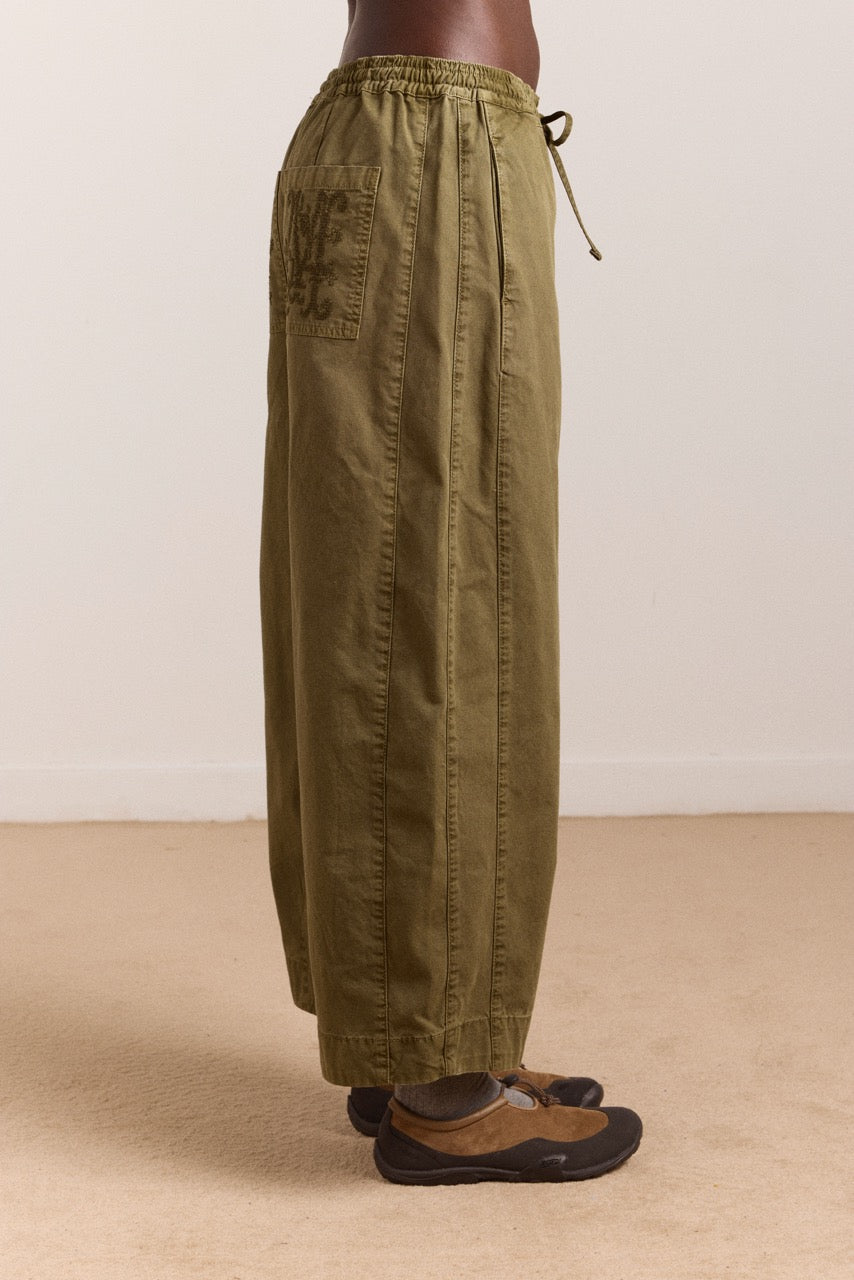 Felix Twill Trousers Olive