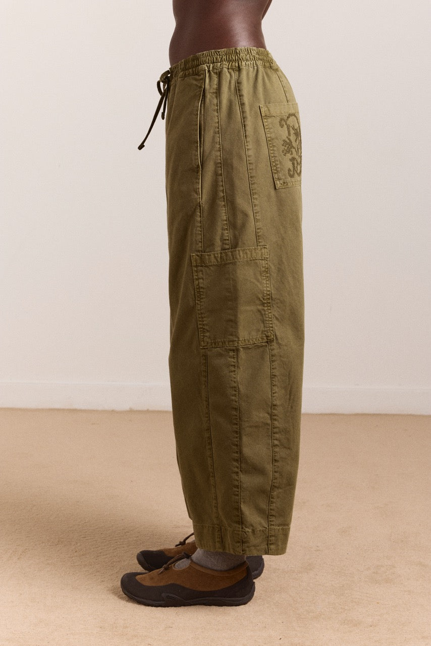 Felix Twill Trousers Olive