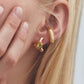 El Salto Gold Yellow Earring