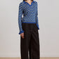 Silvia Polo Jumper - Blue/Mint