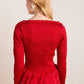 Suri Shirred Blouse