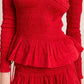 Suri Shirred Blouse