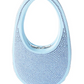 Mini Swipe Bag - Ice Blue Crystal
