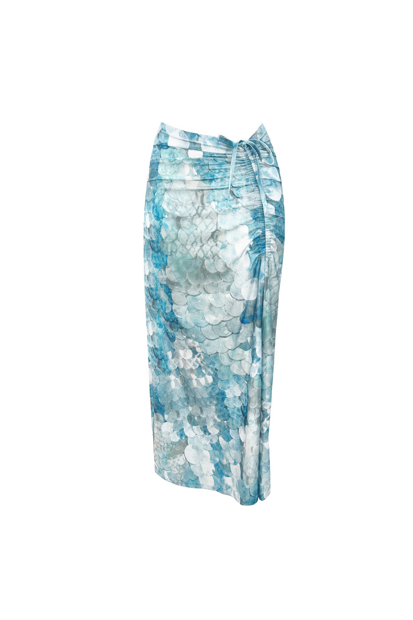 The Gathered Skirt in Seashell Sparkle