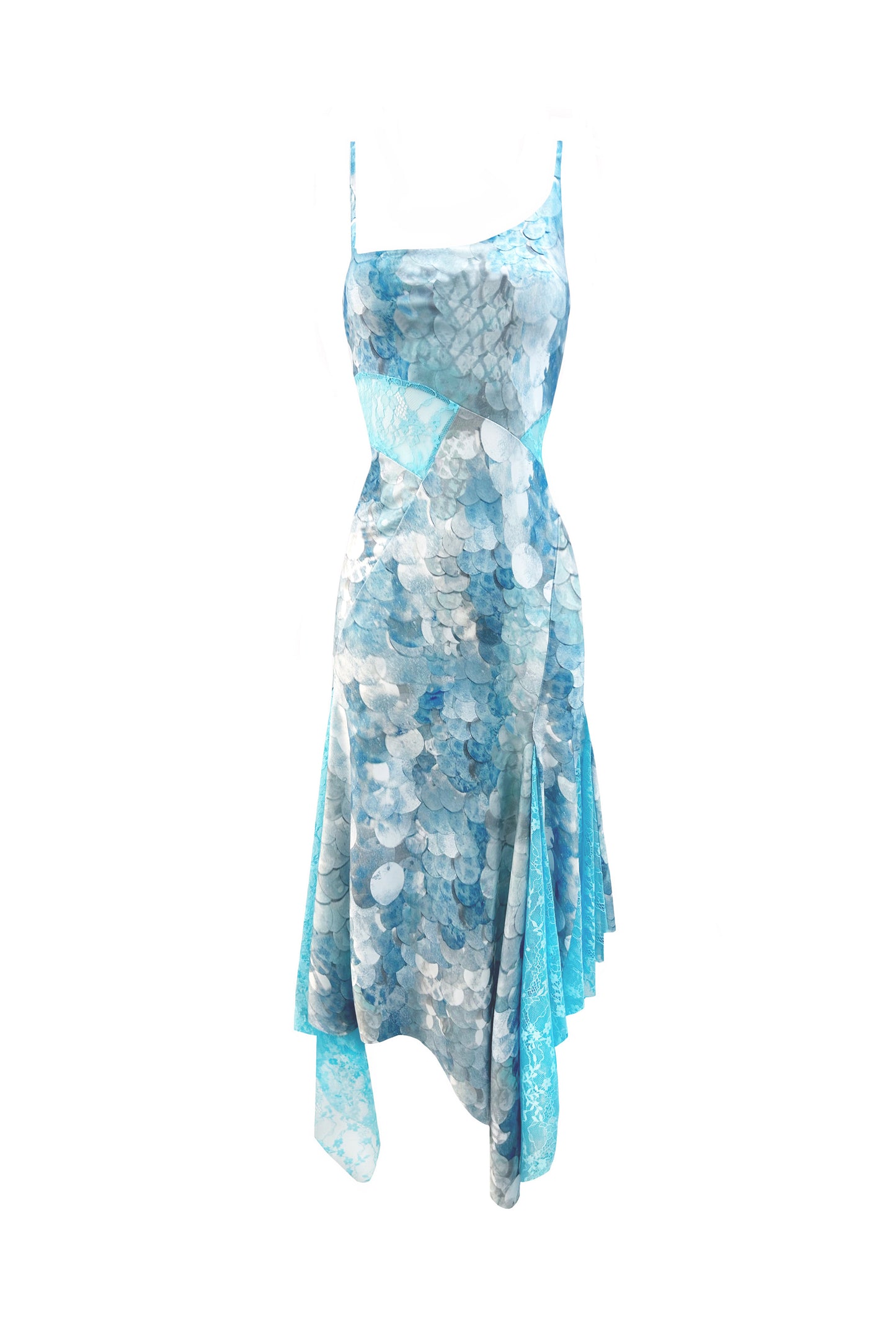 The Lily Dress in Seashell Sparkle