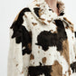 Traci Jacket - Cow Print