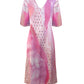 The Allure Dress in Pink Flamingo