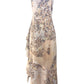 The Flamingo Dress in Gold Rush