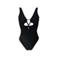 The Knot Swimsuit in Black