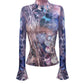 The Sequin Top in Purple Haze