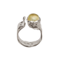 Uva Ring Silver Green