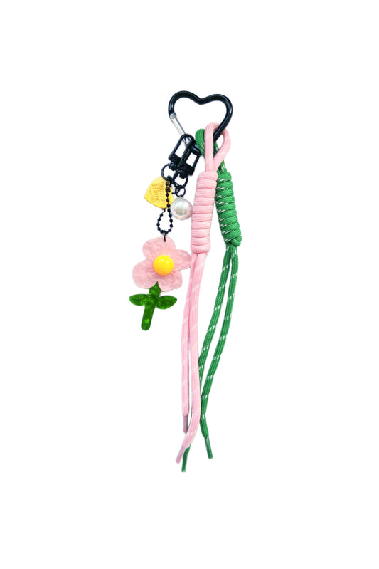 Flower Bag Charm