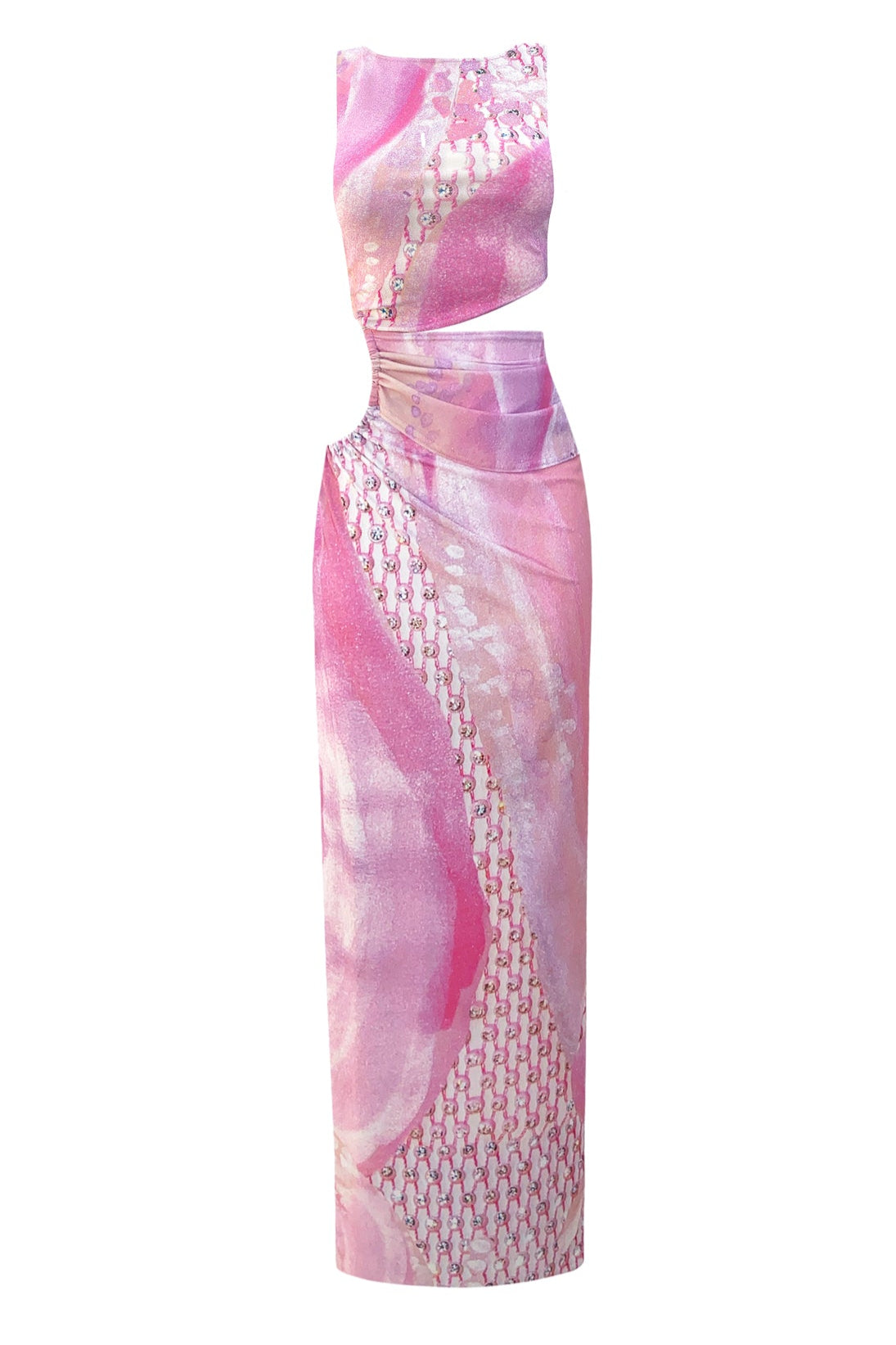 The Kokomo Dress in Pink Flamingo