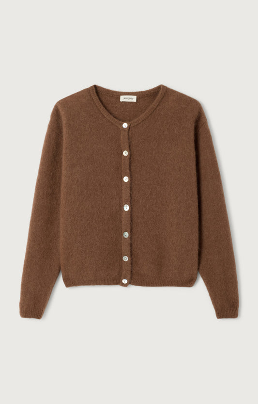 Vitow Cardigan Chocolat