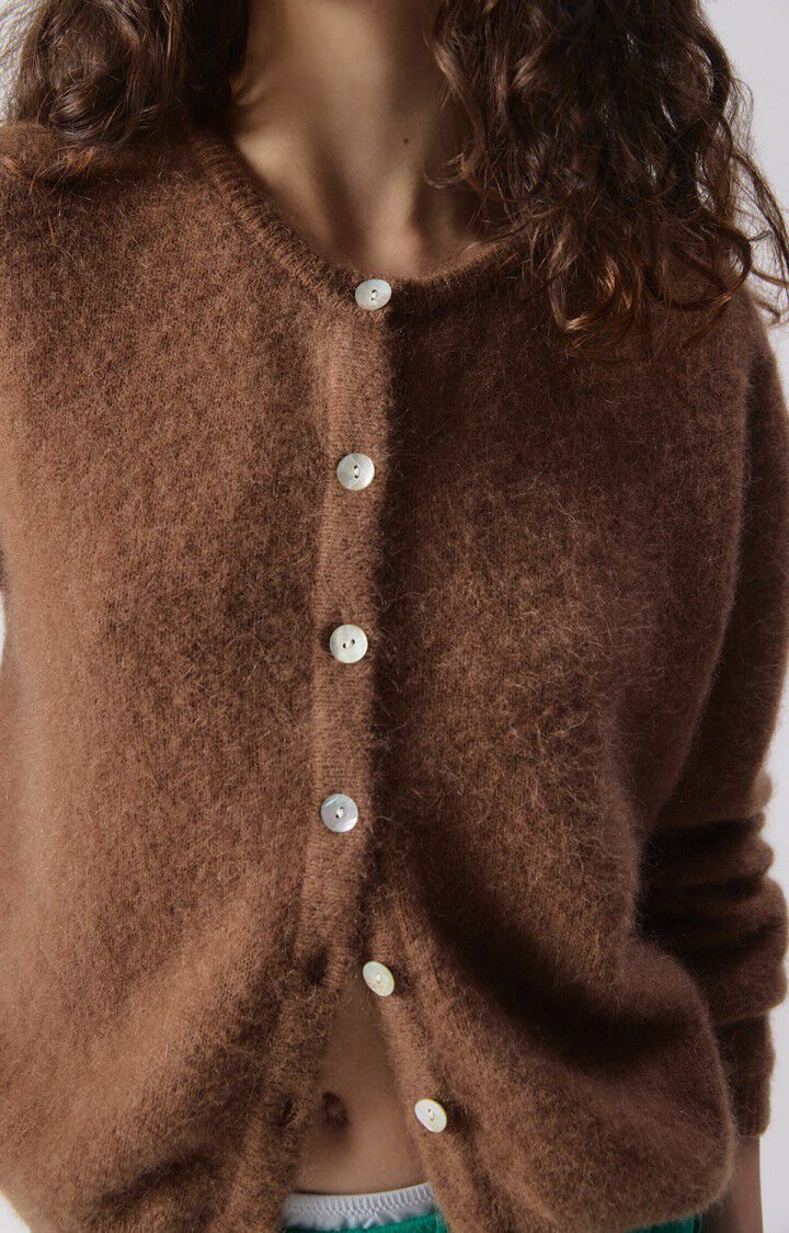 Vitow Cardigan Chocolat