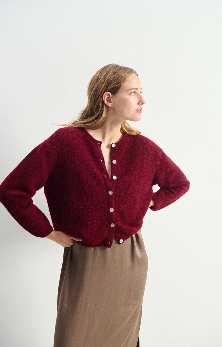 Vitow Cardigan - Cherry Marbled