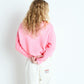 Cardigan Vitow - Melange Rose