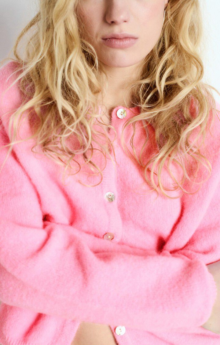 Cardigan Vitow - Melange Rose