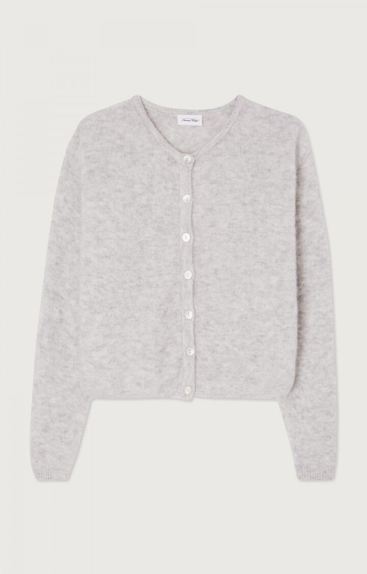 Vitow Cardigan Gris Clair Chine