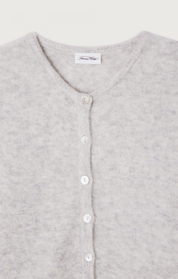 Vitow Cardigan Gris Clair Chine