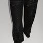 CRYSTALLISED WIDE LEG DENIM