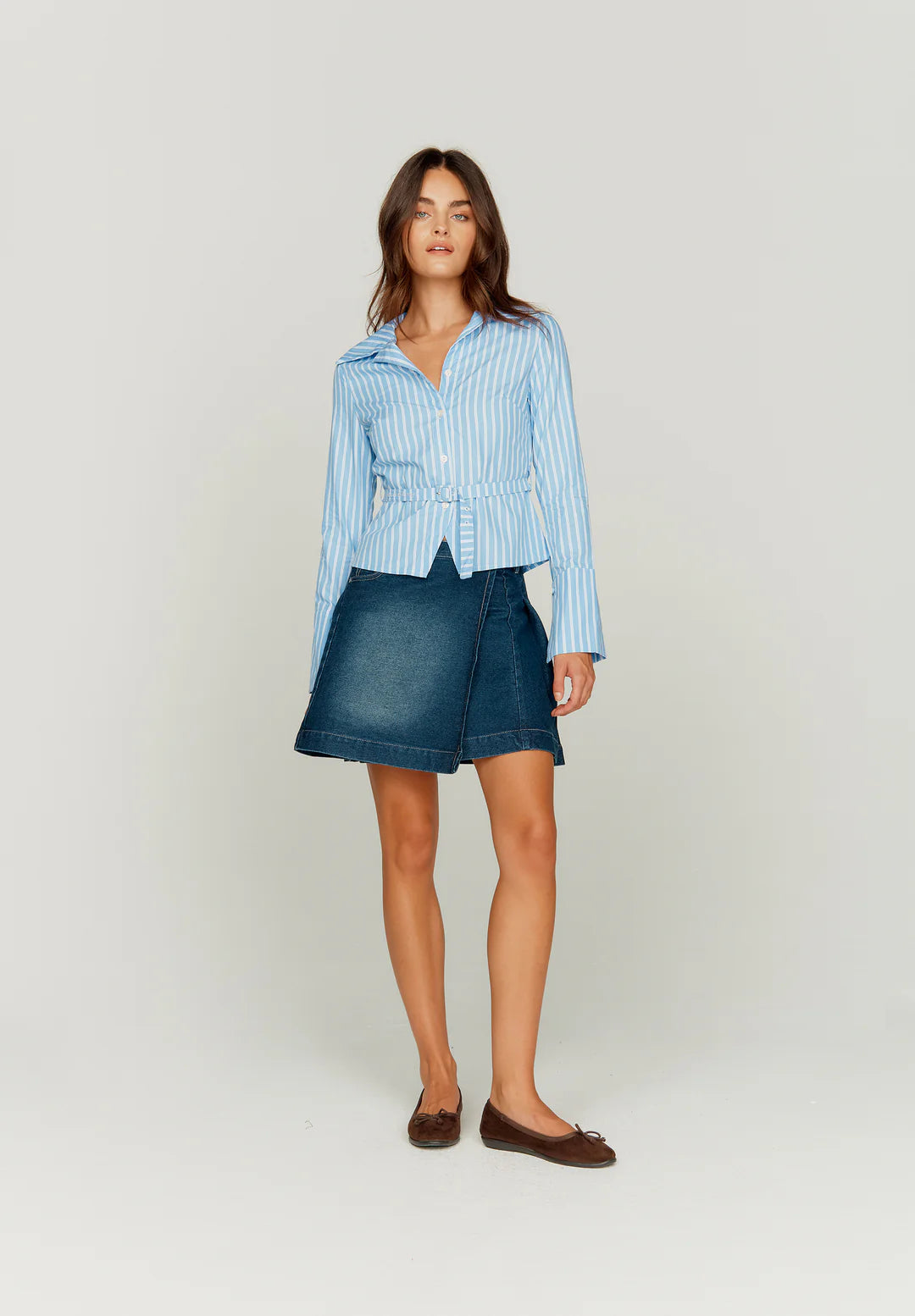 Elle Belted Shirt