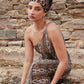 LEOPARD ASYMMETRIC DRESS