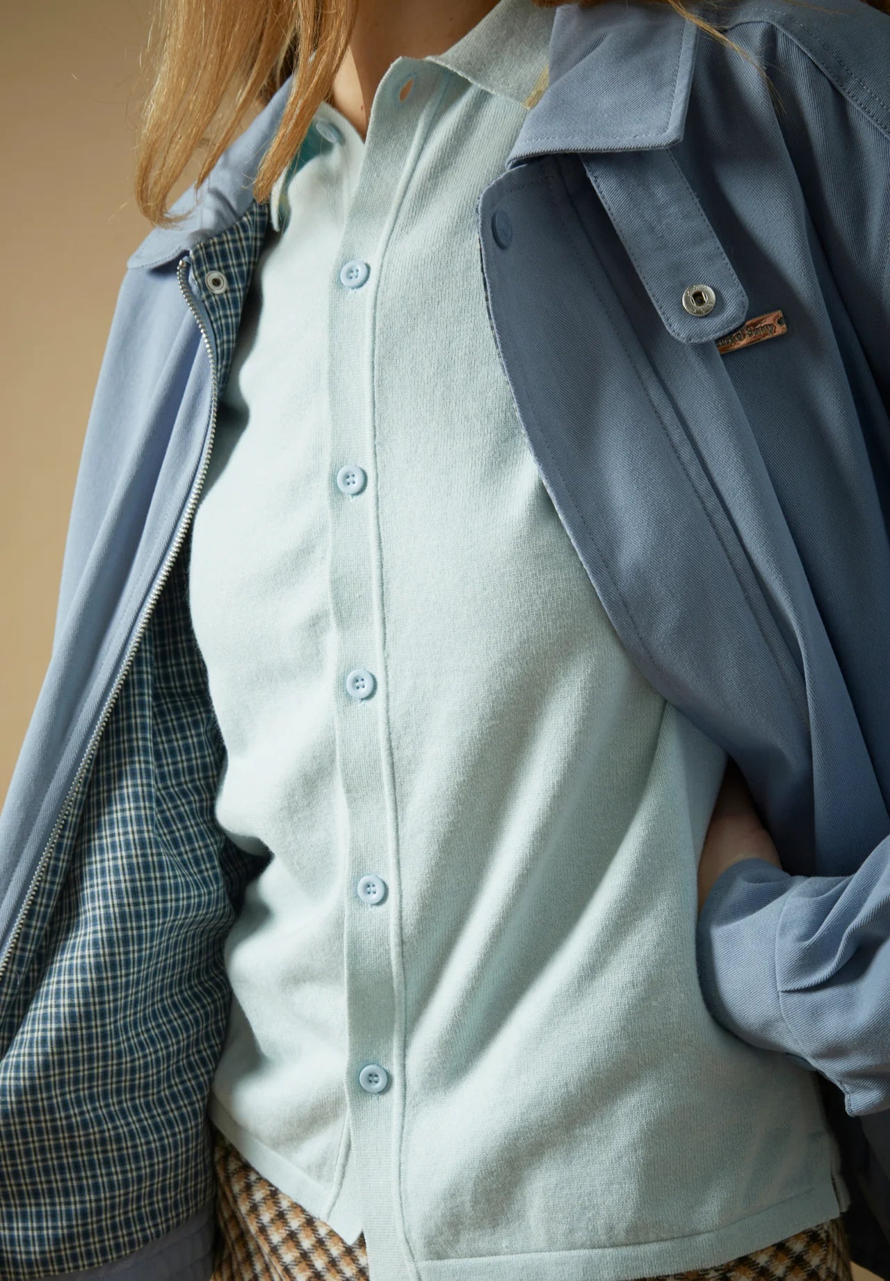 Baby Check Harrington Jacket